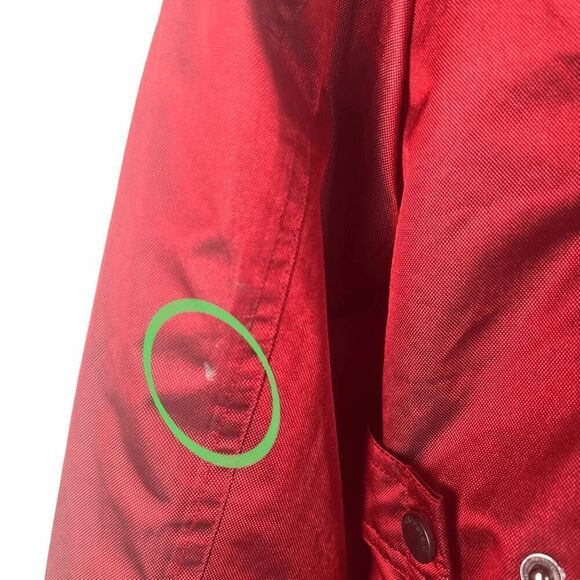 Wellensteyn Women's Revolution Winter Jacket Red Shimmer Parka Sz XL - Picture 14 of 14